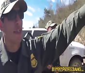 Sexy latina deepthroats on the border