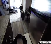 Blonde sexy mom lets her stepson go hard