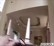 Fat ass babe Jynx gets pussy rammed hard