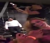 Latina momma strip party