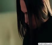 Blonde milf Brandi Love in a lesbian sex