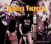 Rebecca in anal and oral actions with big dicks