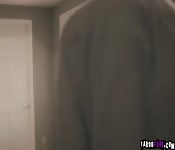 Indias mouth sucked young cock down