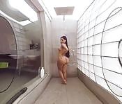 VIRTUAL TABOO - Beautiful Canela Taking a Shower