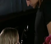 Romantic dinner ends in a wild DP