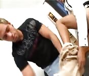 Profesora tetona latina folla con su alumno