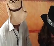 Dutch cowgirl is a darling cock jockey