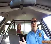 Teen Aidra Fox fucked by police officer