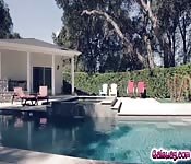 Jelena Jensen licks August Ames pussy