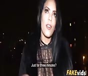 Stocking-clad Uruguayan ho getting banged cowgirl style