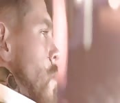 Exquisite stocking-clad teen enjoying an unforgettable threesome