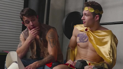 Gladiator and cowboy find common interests