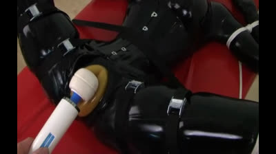 Rubber doll with fake pussy fucked til cum