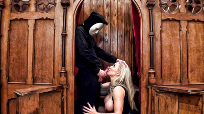 She gladly accepts her penance