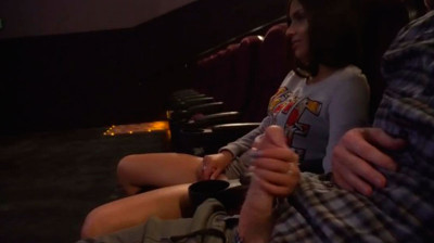 Young Latina with camera with her sugardaddy