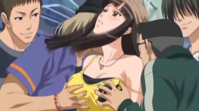 Jovencita hentai follada en el tren