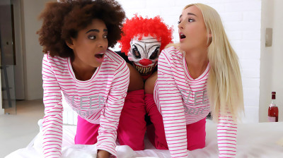 Halloween FFM threesome